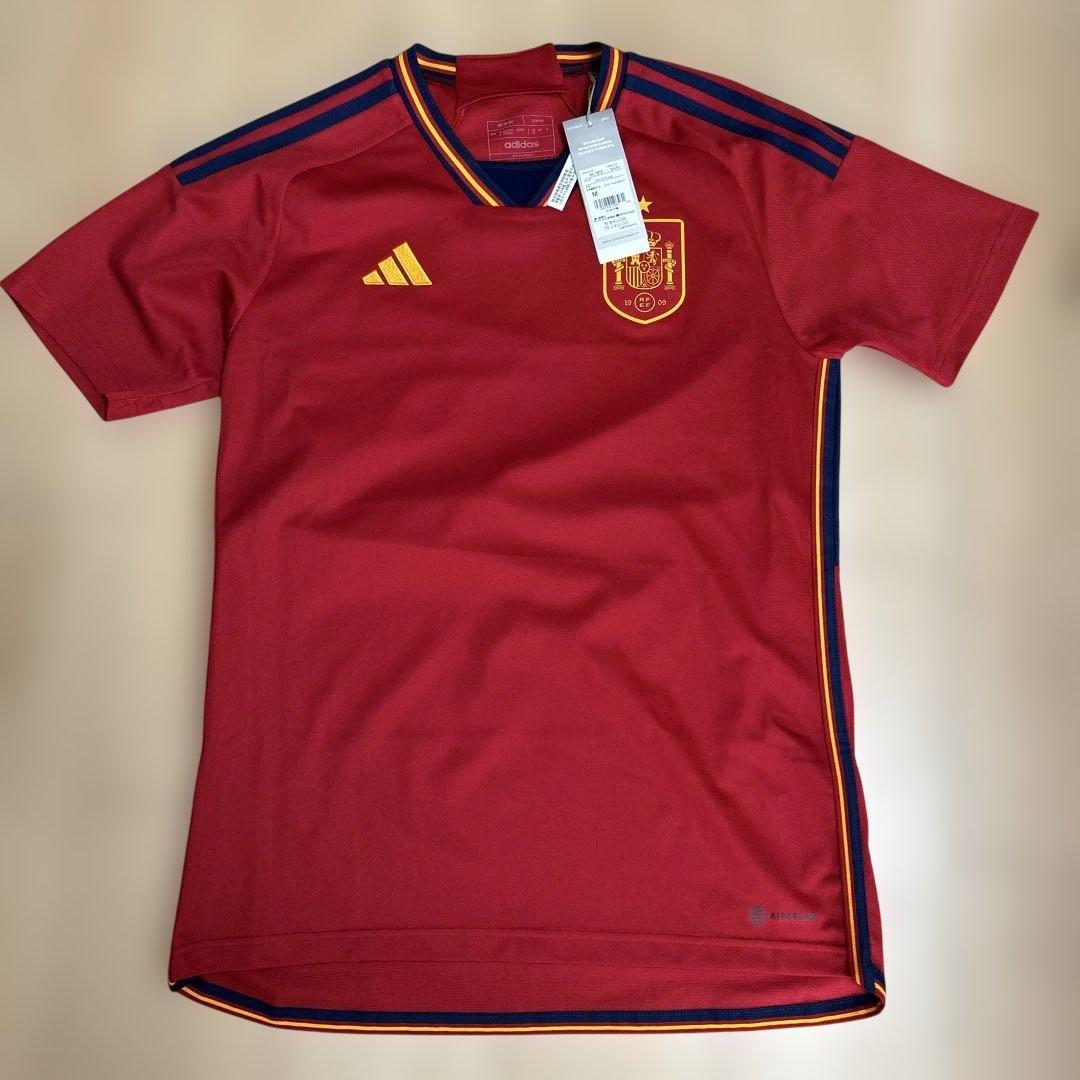 新品　スペイン代表 ホームレプリカユニフォーム　M 定価12100円