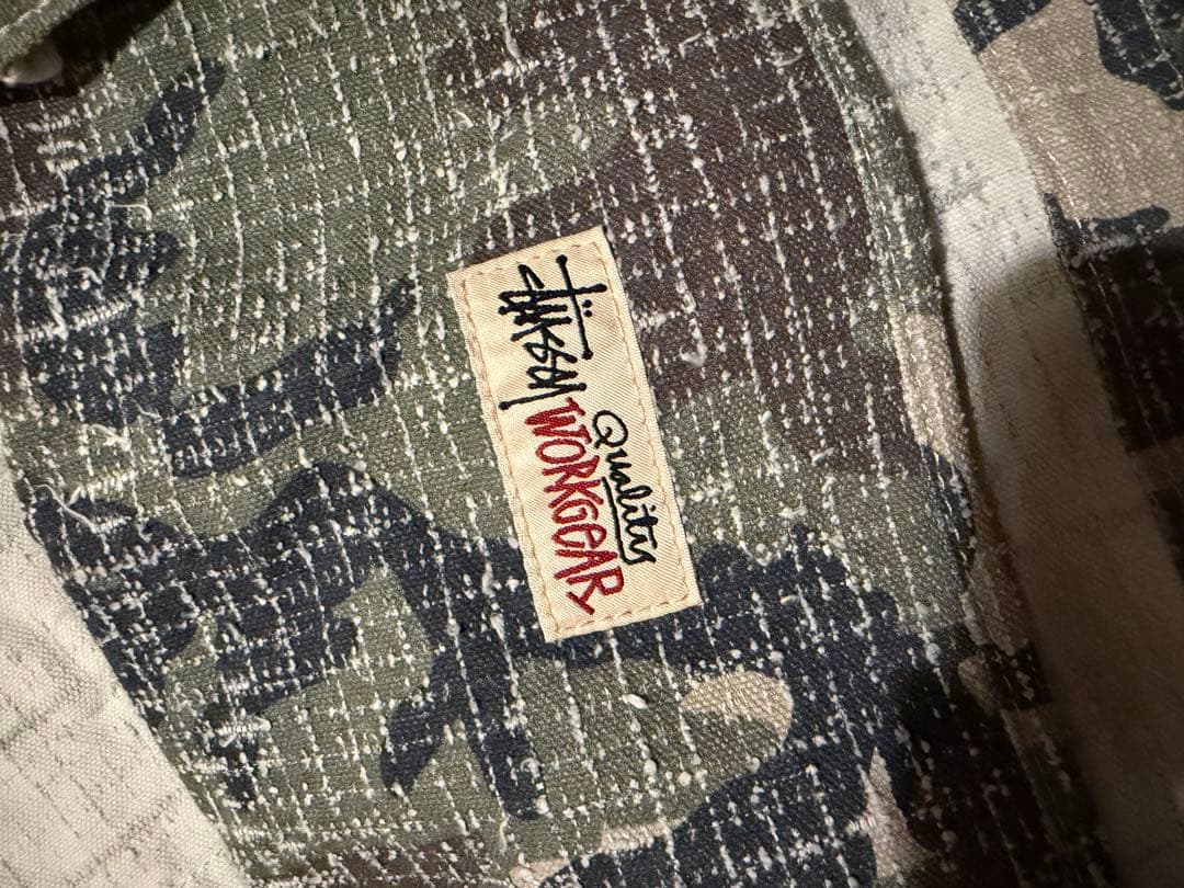 【Stussy トートバッグ】Needle Punch XL Tote Bag