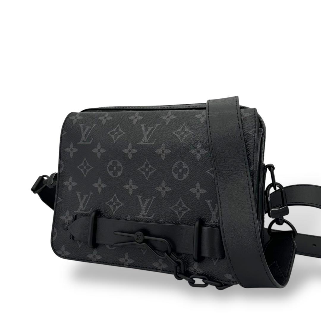 [新品同様] ルイヴィトン　モノグラム　エクリプス　スティーマー　メッセンジャー