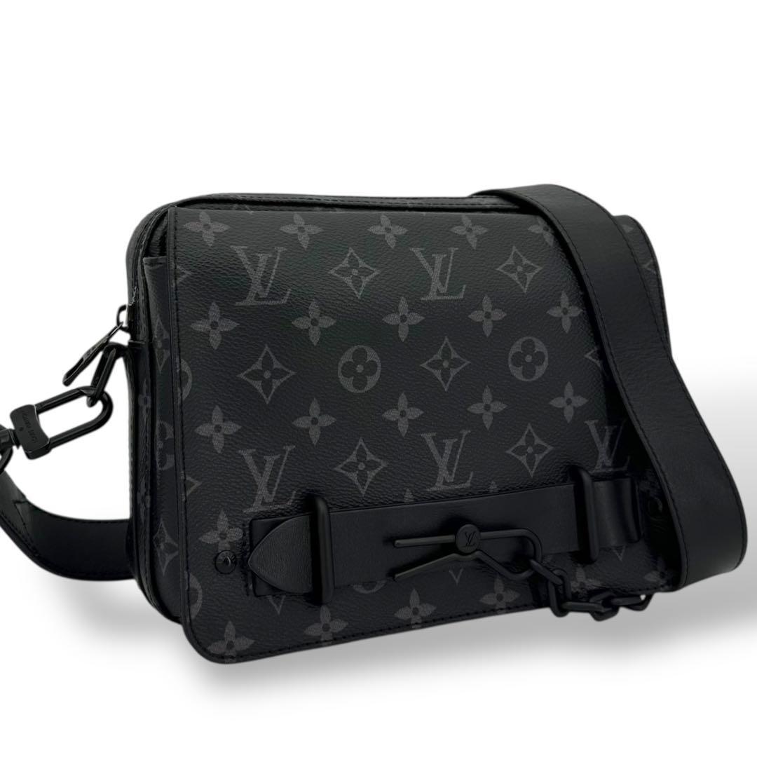 [新品同様] ルイヴィトン　モノグラム　エクリプス　スティーマー　メッセンジャー