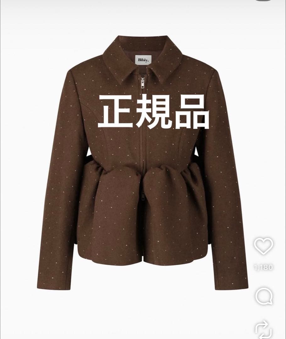 最終値下げ※新品※正規品※bibiy BIANCA SPARKLE JACKET