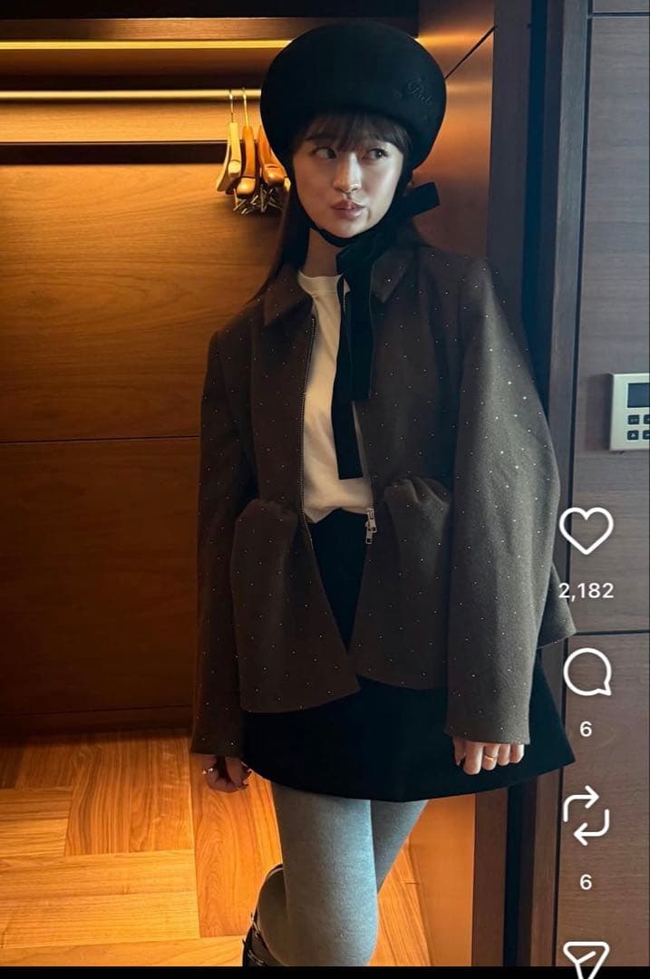 最終値下げ※新品※正規品※bibiy BIANCA SPARKLE JACKET