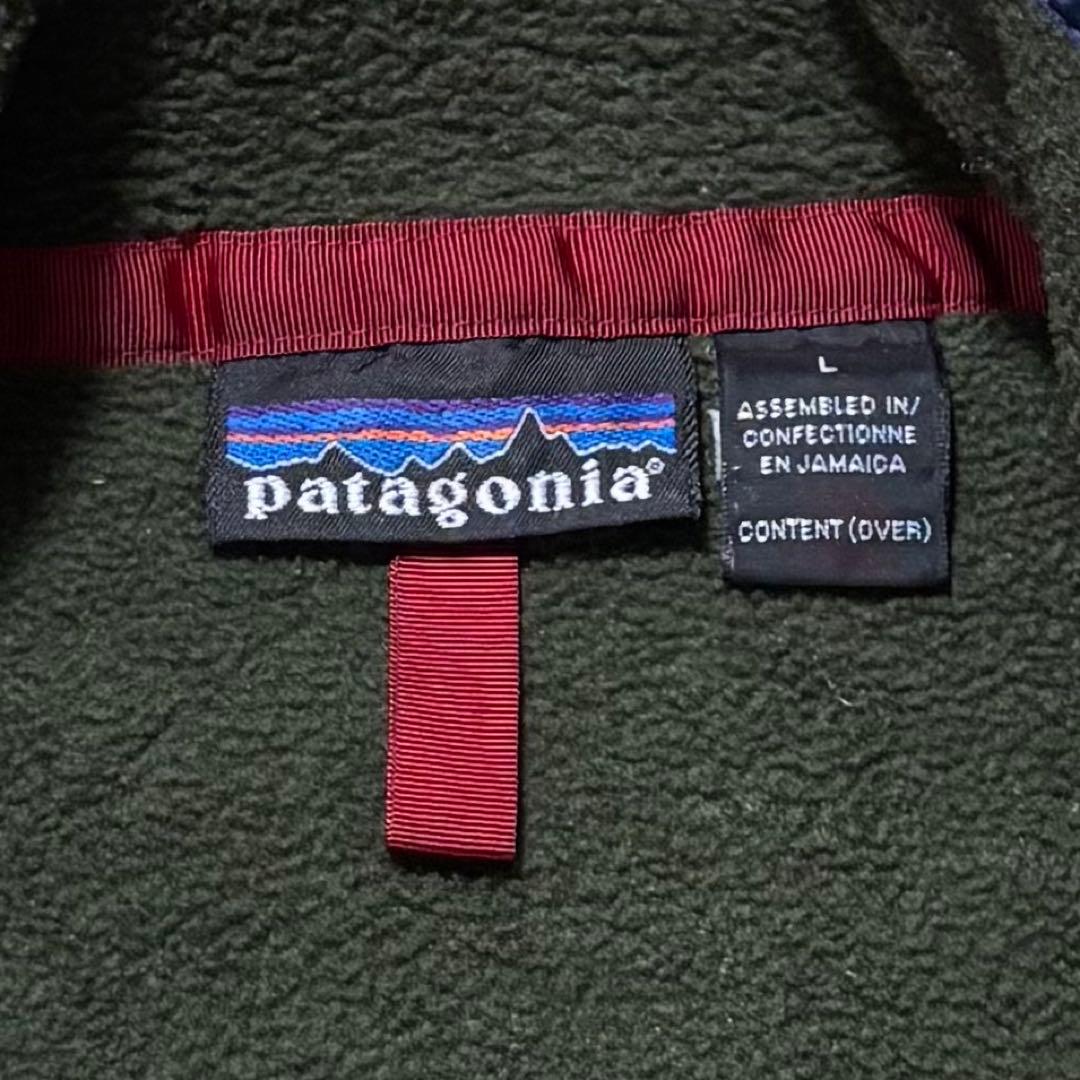 希少 美品 L パタゴニア Patagonia スナップT シンチラ フリース