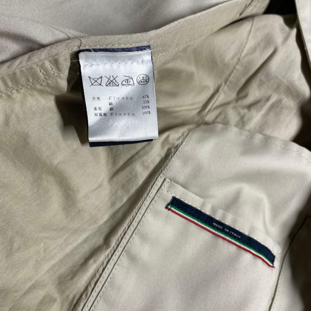 国内正規品　HERNO ヘルノ　イタリア製　ステンカラーコート　ベージュ