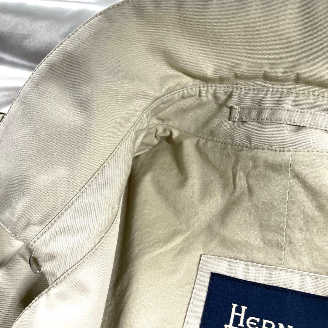 国内正規品　HERNO ヘルノ　イタリア製　ステンカラーコート　ベージュ