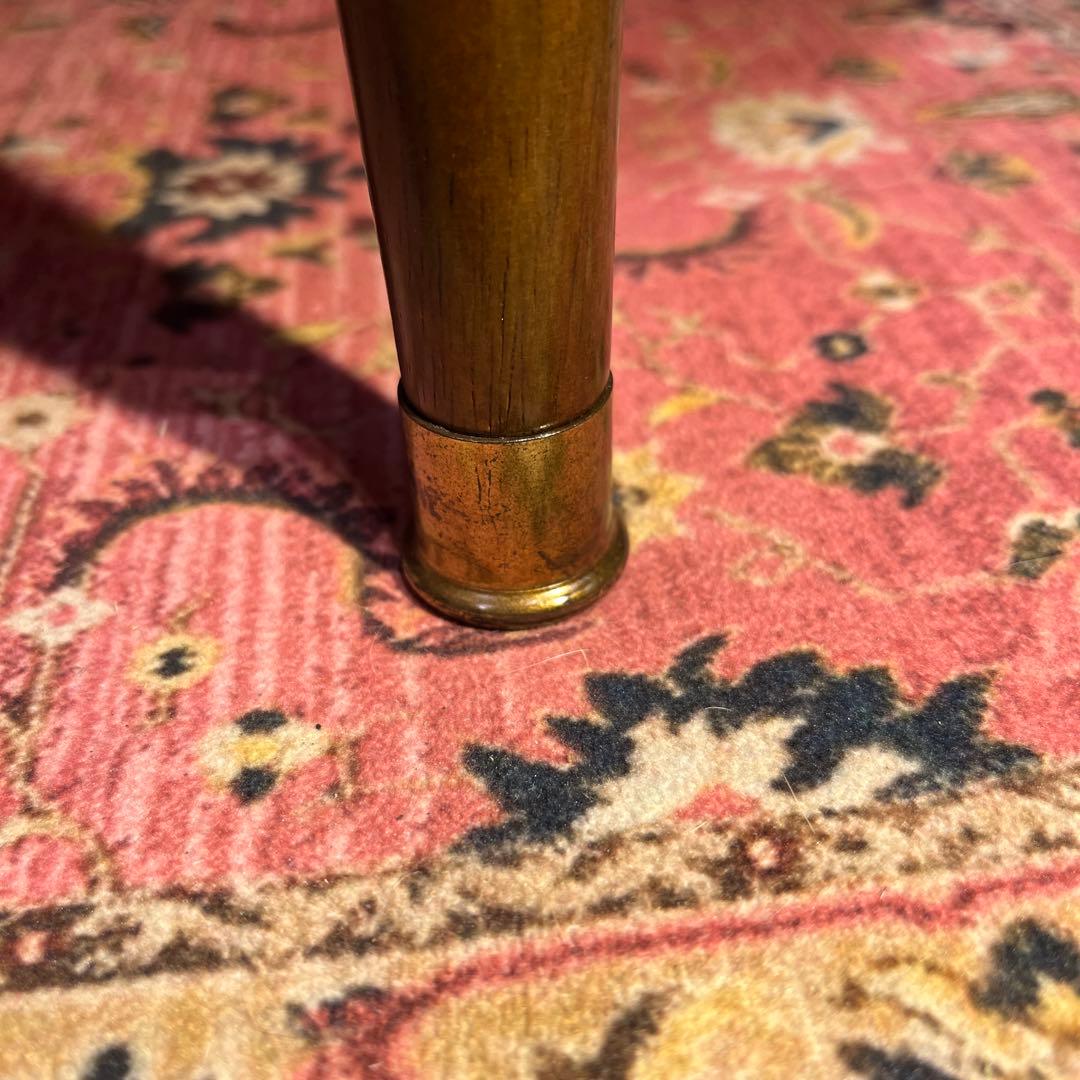 アンティークPT ハーフラウンドアクセントコンソールキャビネット