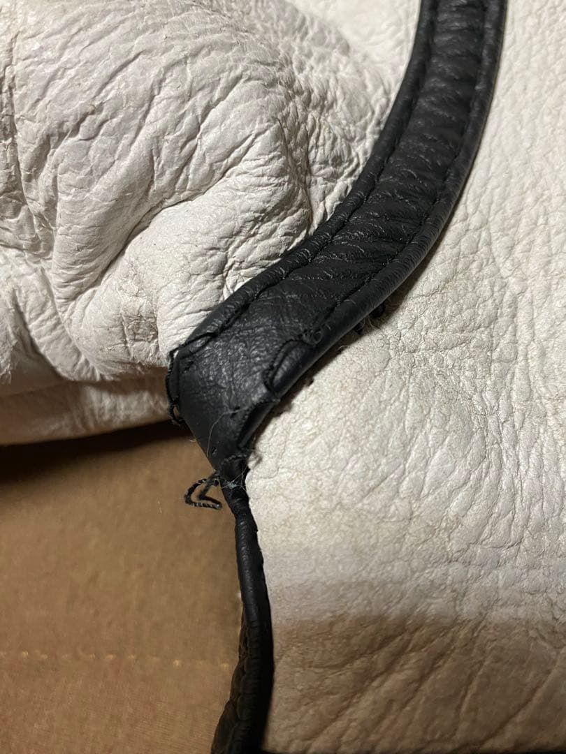 【90s】DAVOUCCI フード付き ムートン B-3