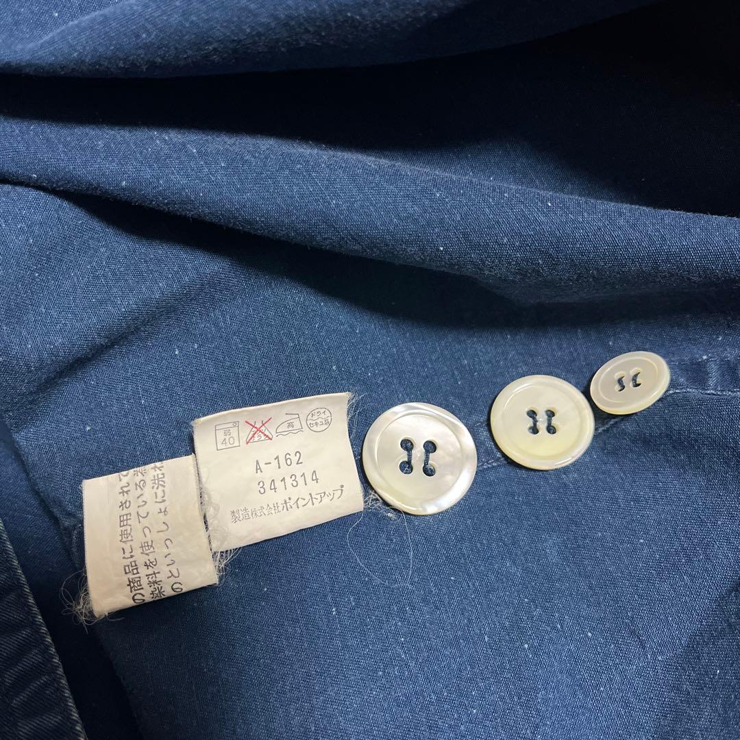 ＊イッセイミヤケ　HAI ロングコート　綿100% M