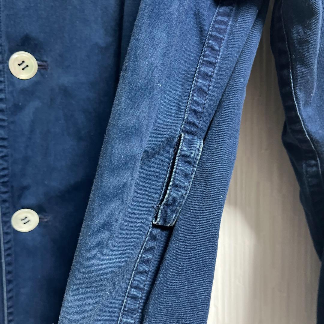 ＊イッセイミヤケ　HAI ロングコート　綿100% M