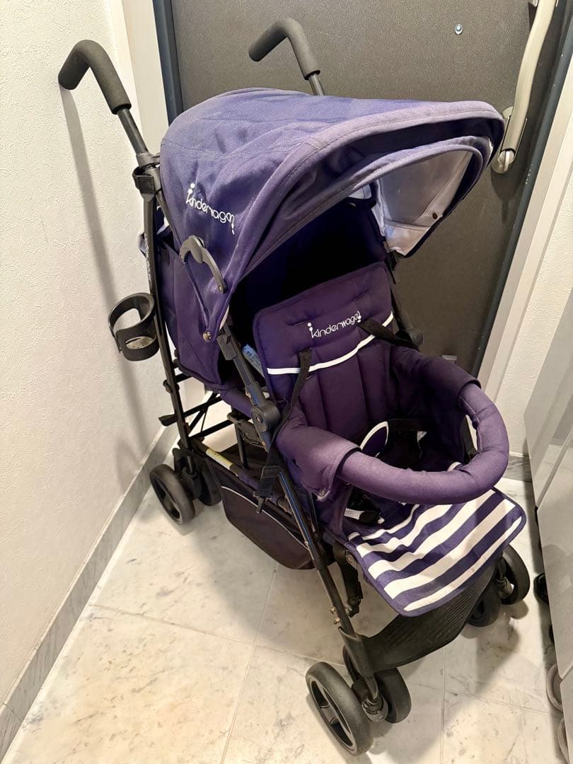 キンダーワゴン DUOシティ HOP 二人乗りベビーカー