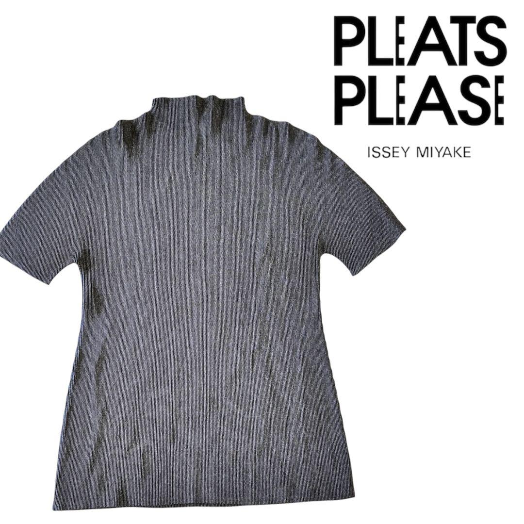 ★未使用★ ISSEY MIYAKE PLEATS PLEASE モックネック