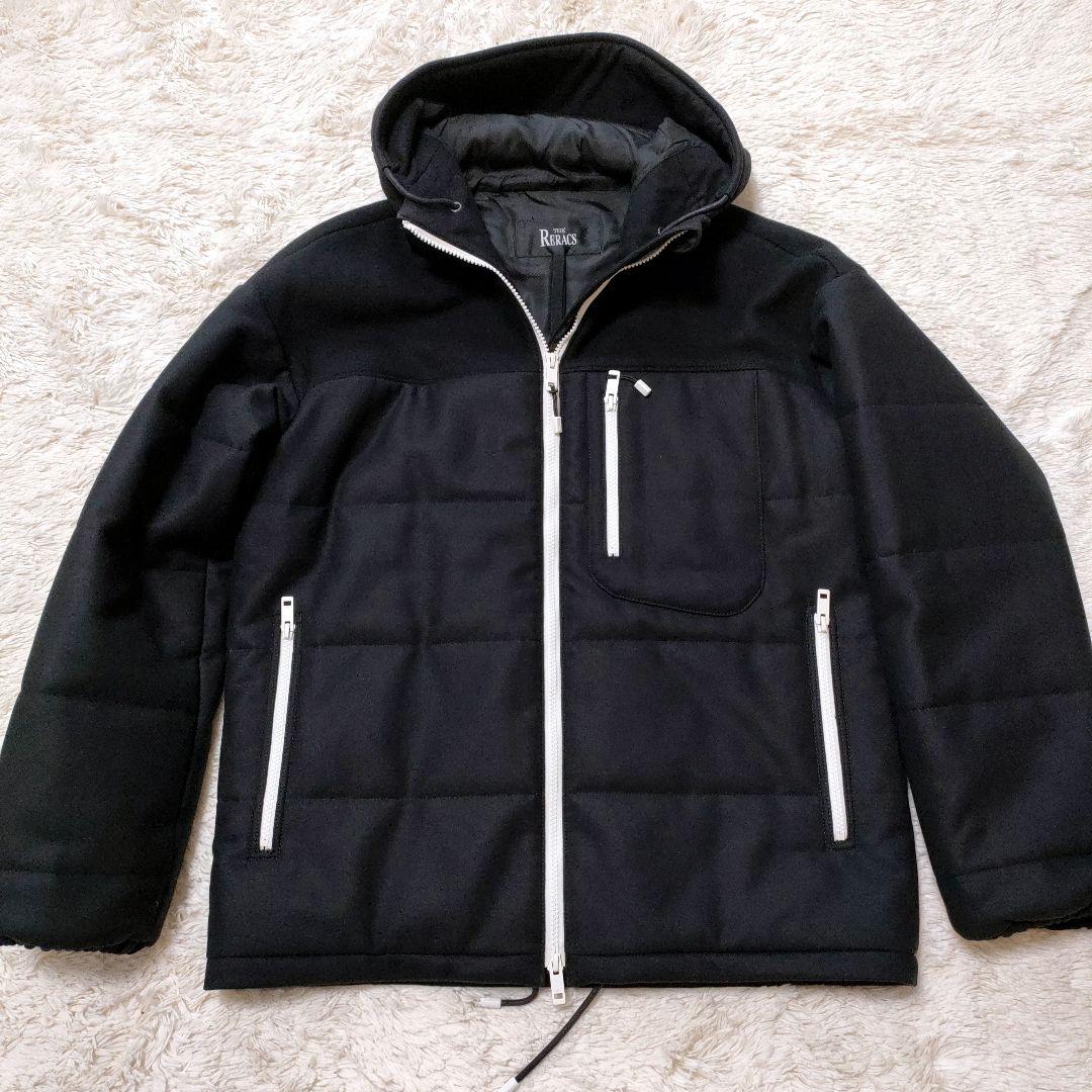 【美品】ザ・リラクス　定価9.4万　ジップアップ　フーデッド　高機能中綿ブルゾン