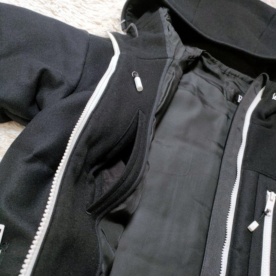 【美品】ザ・リラクス　定価9.4万　ジップアップ　フーデッド　高機能中綿ブルゾン