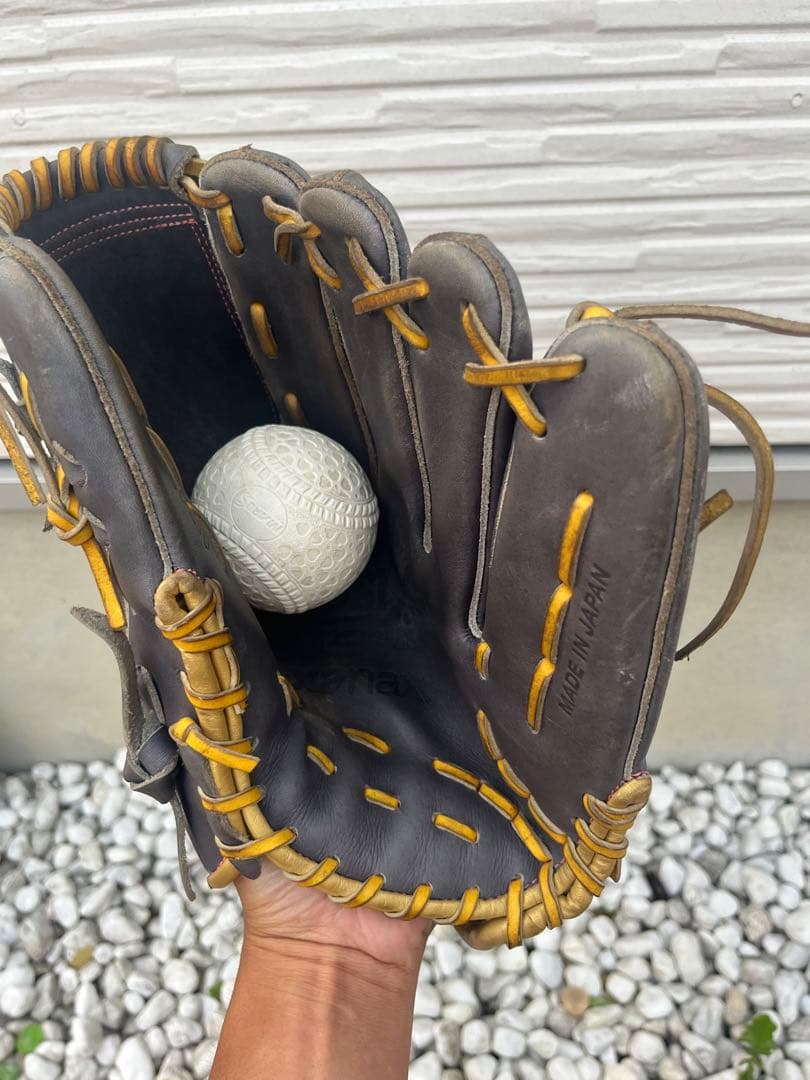 ザナックストラストエックス軟式野球グローブ グレー　ピッチャー用