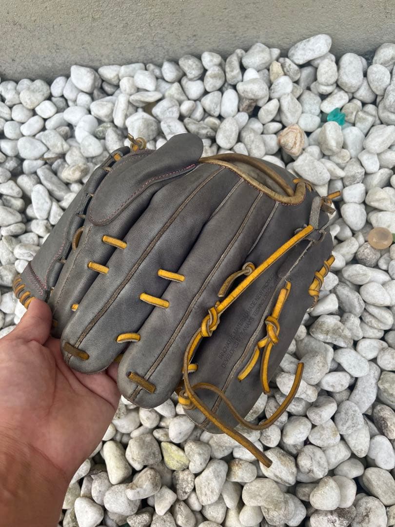 ザナックストラストエックス軟式野球グローブ グレー　ピッチャー用