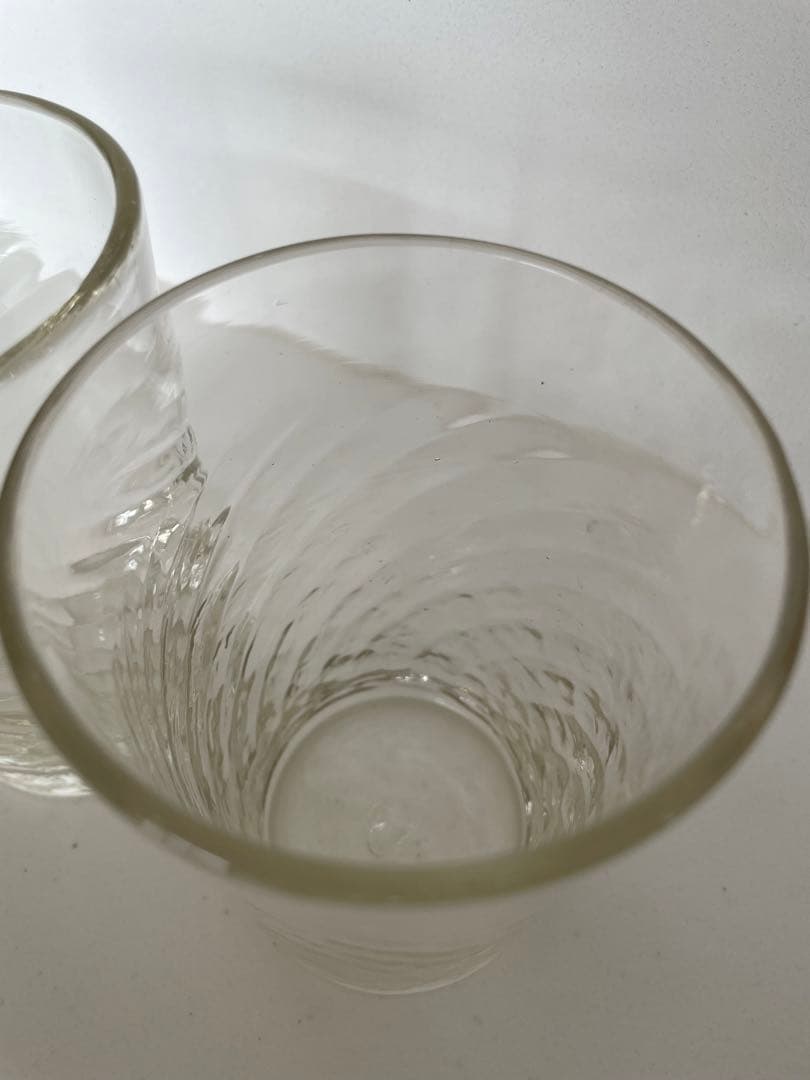 倉敷ガラス　小谷栄次さん　グラス　2個セット