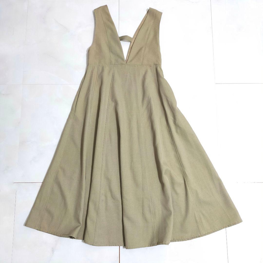 今期✨cohina マチフレアジャンパースカートregular