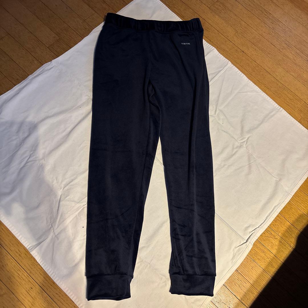 【上下セット】TENTIAL BAKUNE ベロアリカバリーウェアM