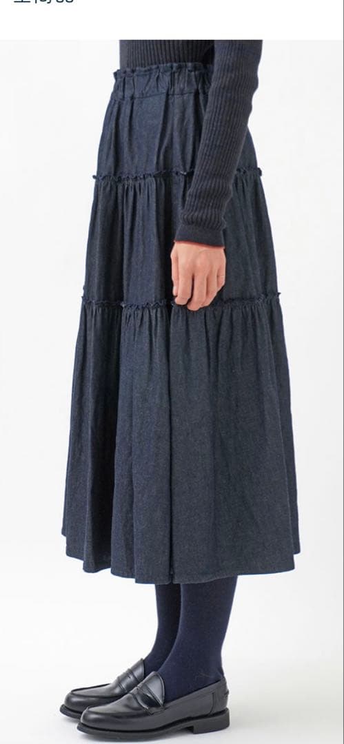 現行品新品パラスパレス　風呂敷付デニムスカート