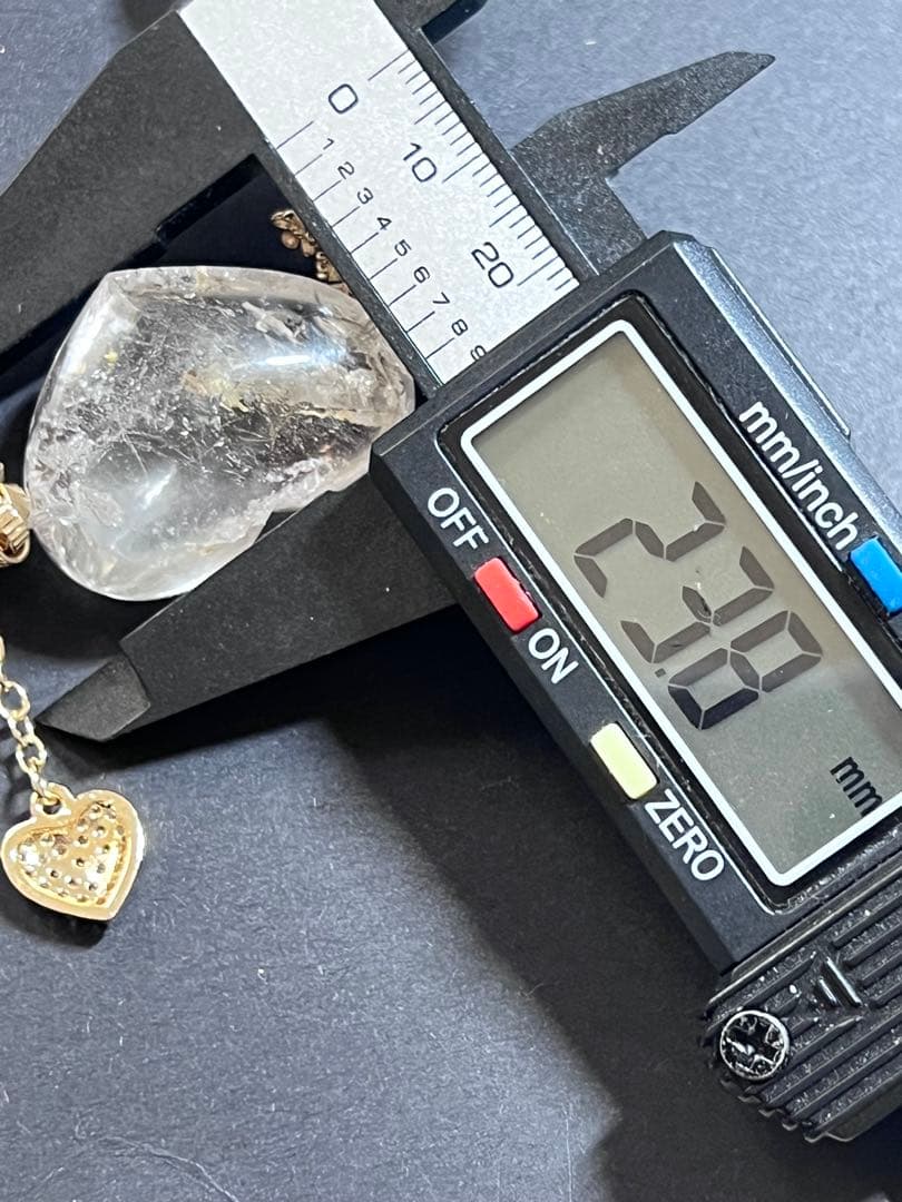 水入水晶・ブルーシラームーンストーンのブレスレット