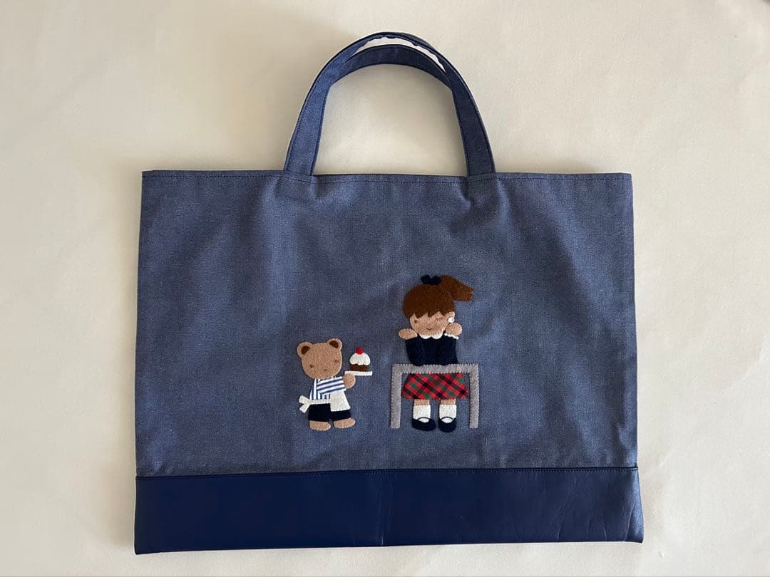 ファミリア　デニムバッグ　2024年秋冬　ケーキはいかが