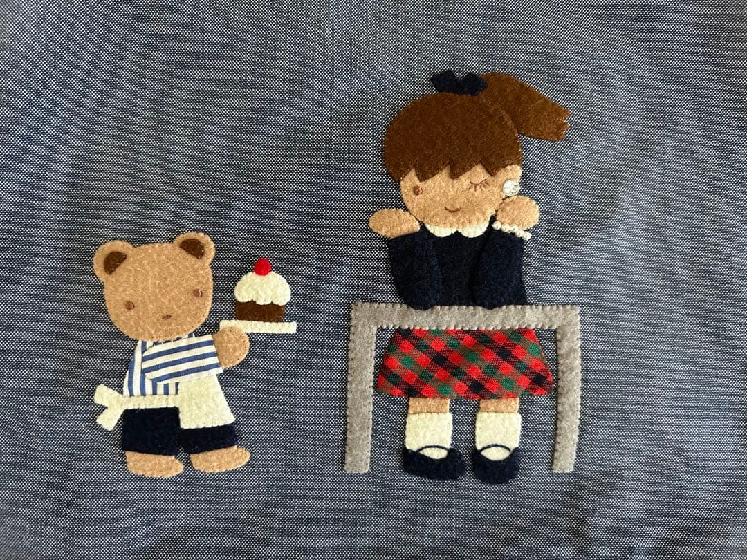 ファミリア　デニムバッグ　2024年秋冬　ケーキはいかが