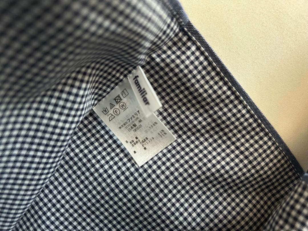 ファミリア　デニムバッグ　2024年秋冬　ケーキはいかが