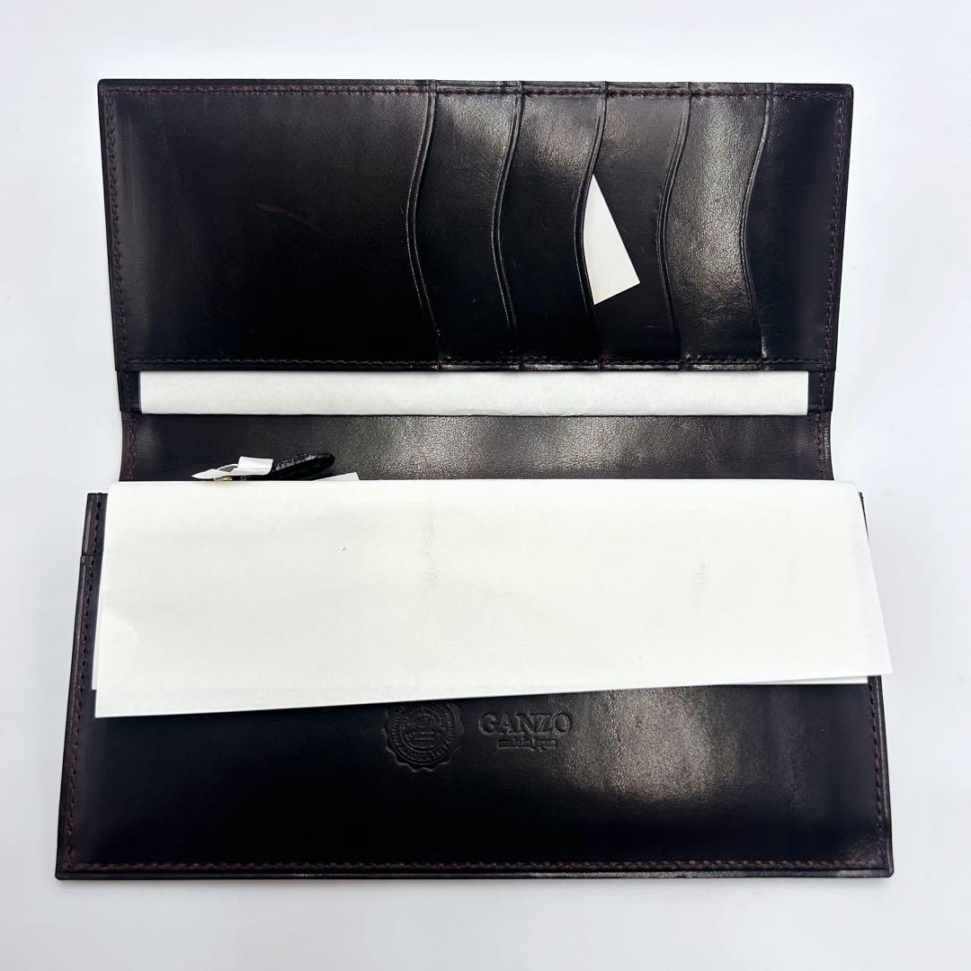 ✨新品✨ GANZO GUD2 ブラウン 長財布 メンズ