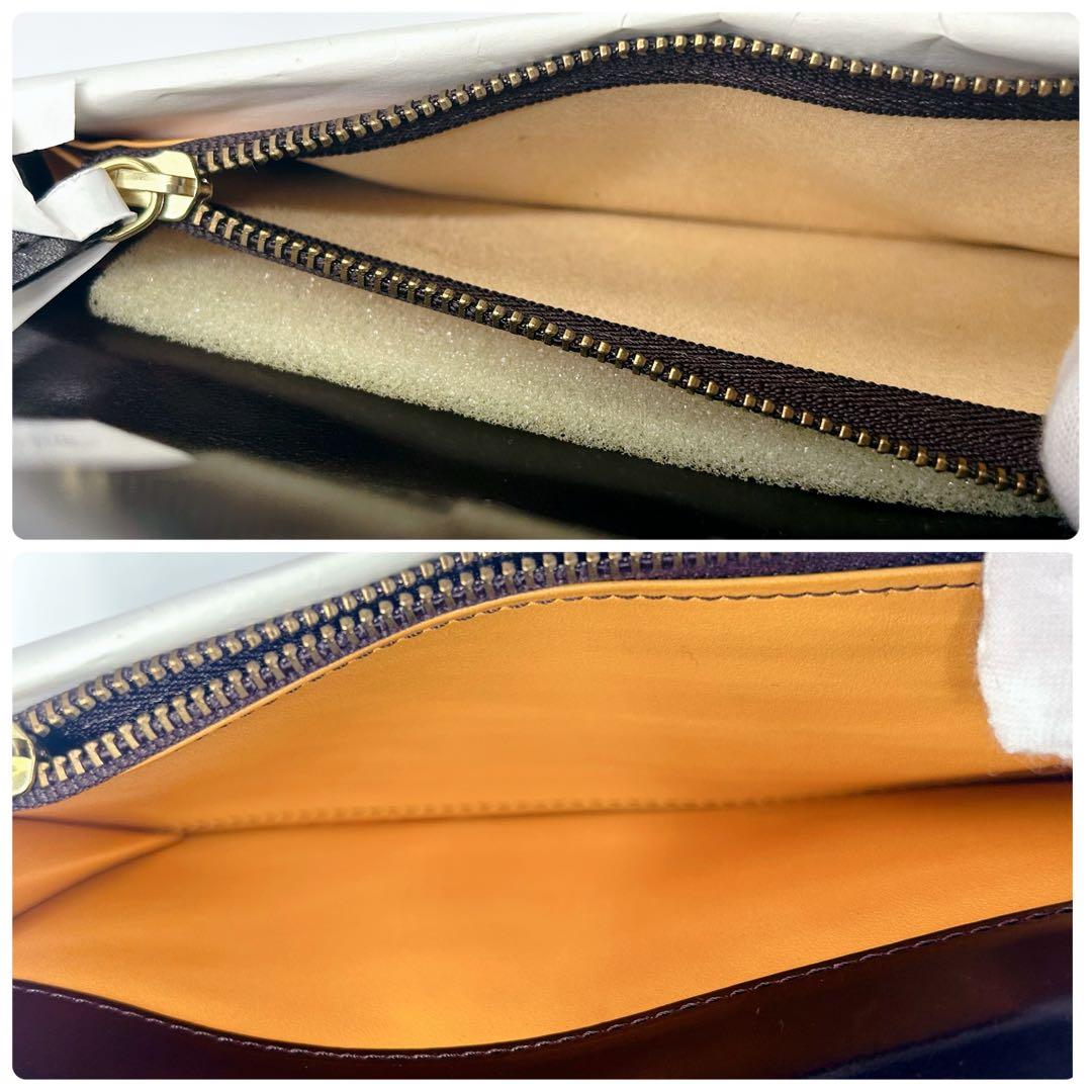 ✨新品✨ GANZO GUD2 ブラウン 長財布 メンズ