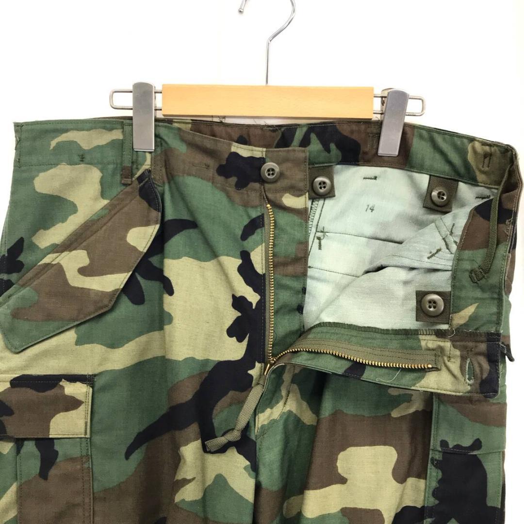 U.S ARMY : 80's M-65 フィールドパンツ★M★ウッドランドカモ