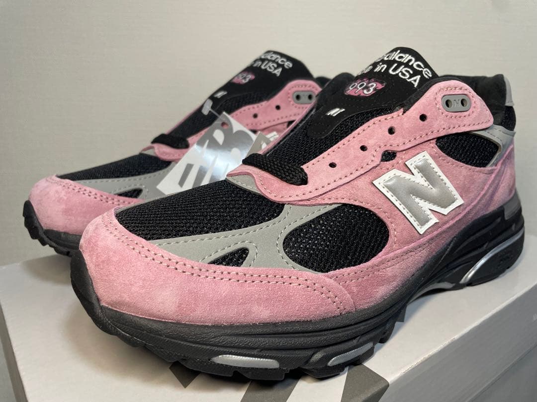 新品未使用品 ピンク25cm NEW BALANCE U993PB