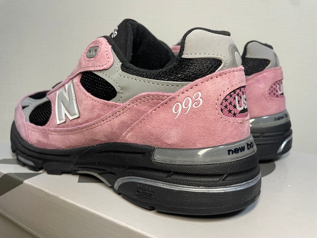 新品未使用品 ピンク25cm NEW BALANCE U993PB