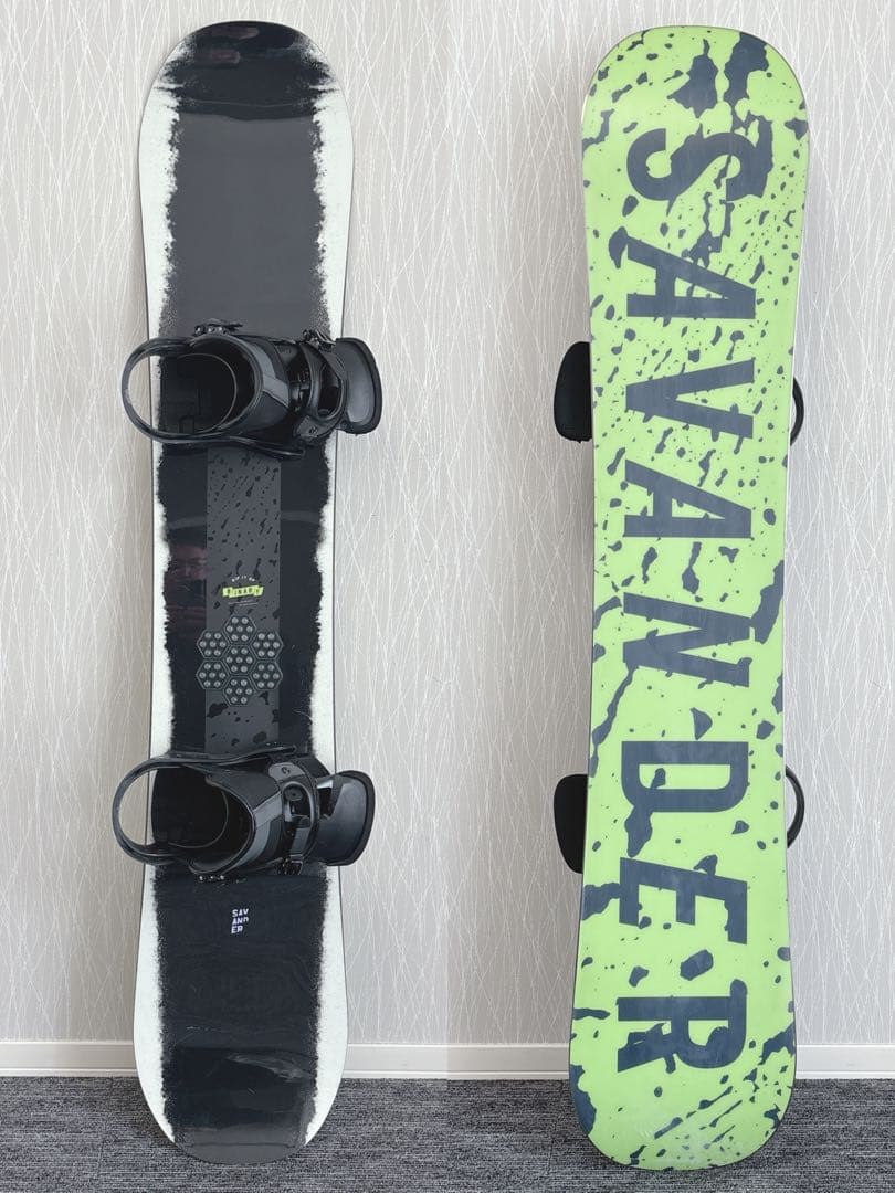 89超豪華❗️SAVANDER×バートン スノーボードセット★154cm+ビン付