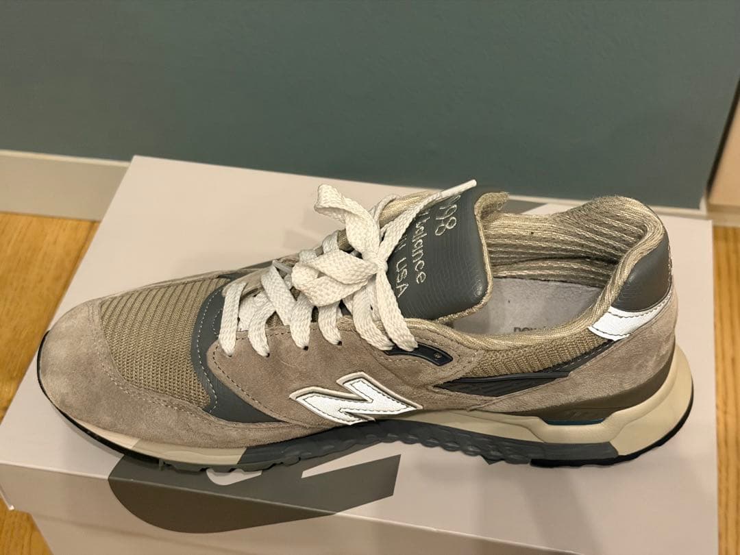 【値下げ】New Balance 998 グレー 27cm