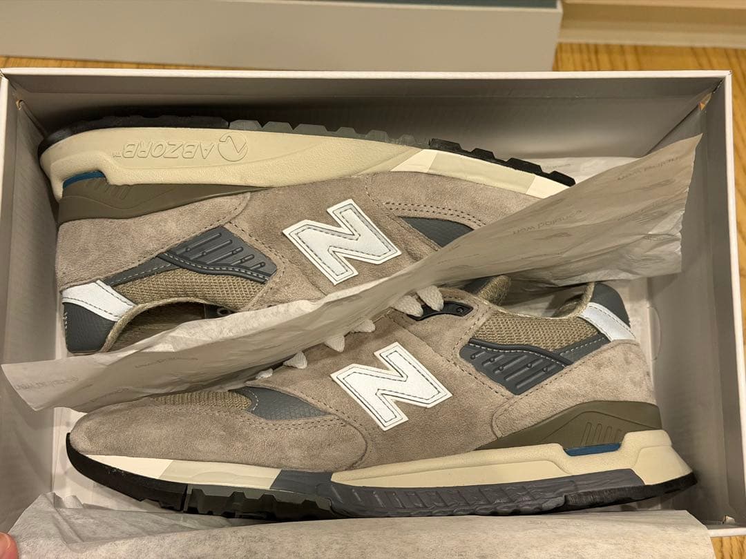 【値下げ】New Balance 998 グレー 27cm