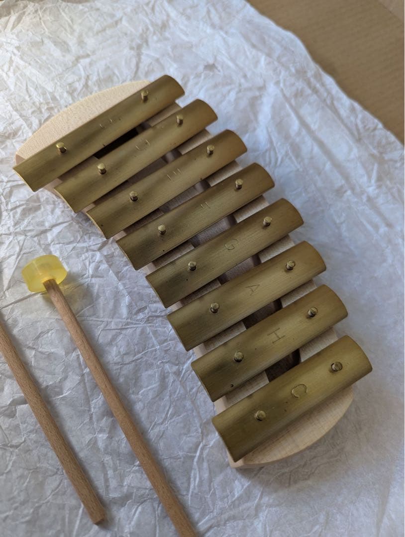 アウリス グロッケン ダイヤトニック8音 AUKDH008【木製】