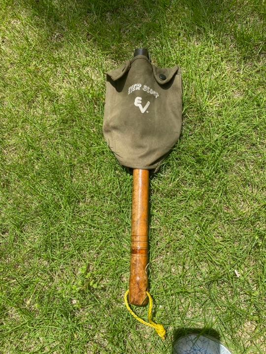 希少ビンテージ　ever scoop 折り畳みスコップ＆ピッケル