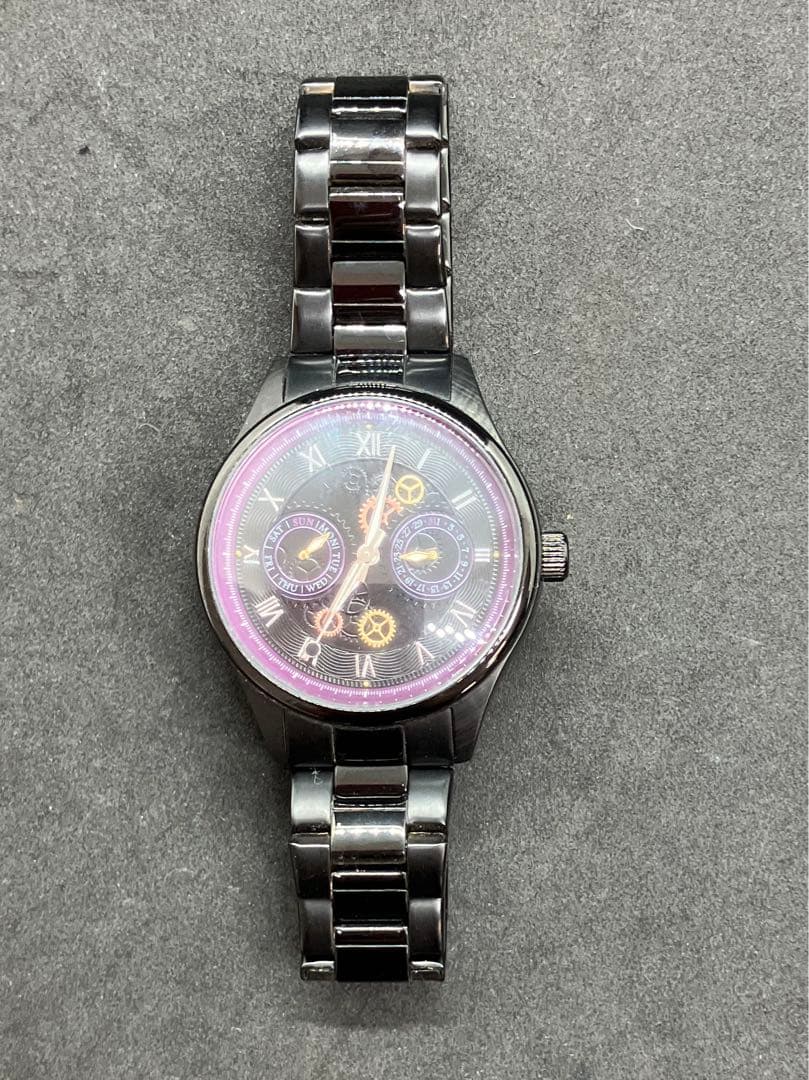 最終値引】魔法少女まどか☆マギカ　悪魔ほむら　腕時計　SuperGroupies