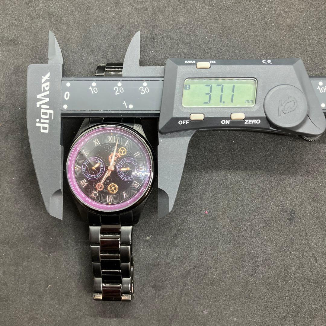 最終値引】魔法少女まどか☆マギカ　悪魔ほむら　腕時計　SuperGroupies