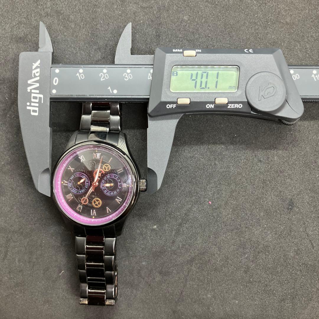 最終値引】魔法少女まどか☆マギカ　悪魔ほむら　腕時計　SuperGroupies