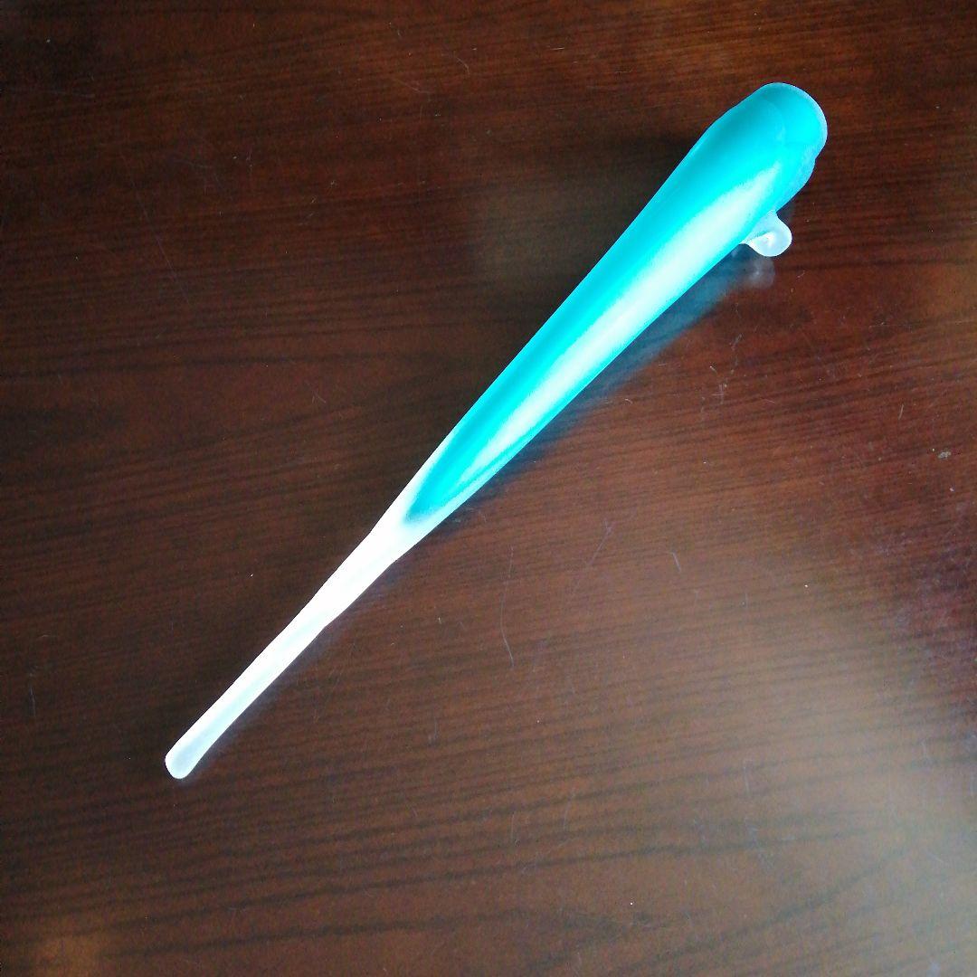 ターコイズブルーガラス掛花入　50cm