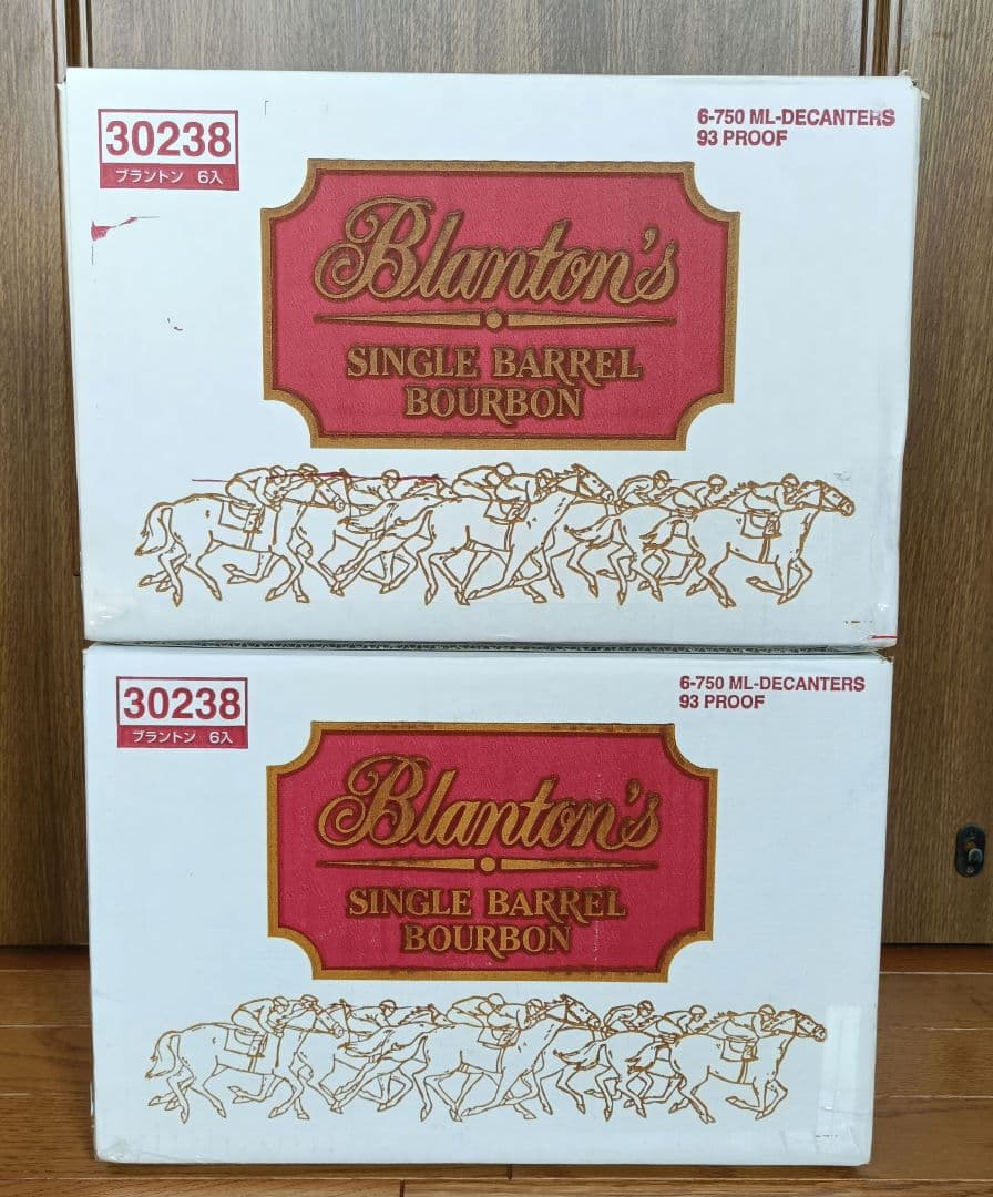 ブラントン シングルバレル レッド 2ケース Blanton's Red