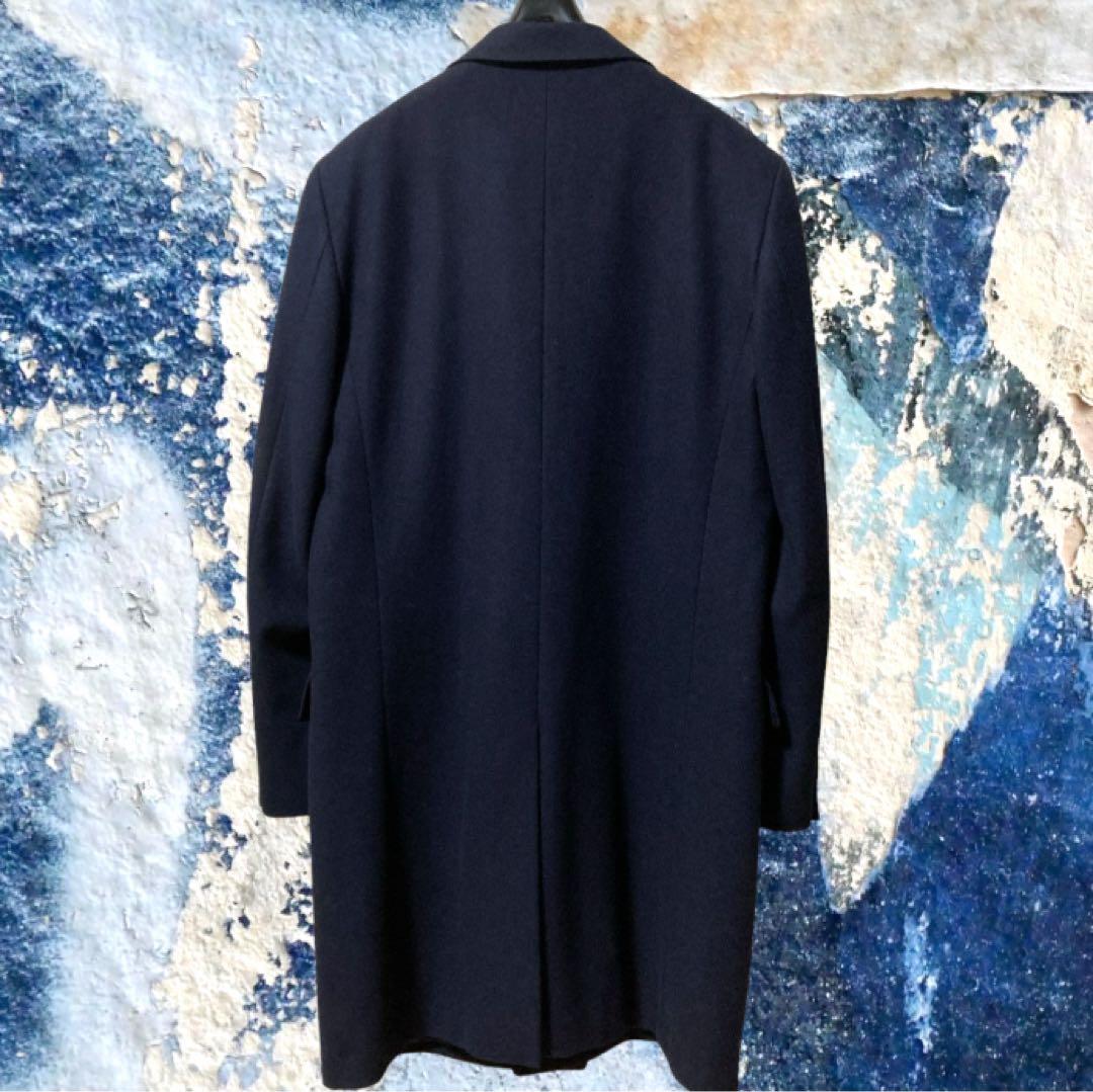 未使用級 超美品 ブルックスブラザーズ ウール チェスターコート ビジネスコート