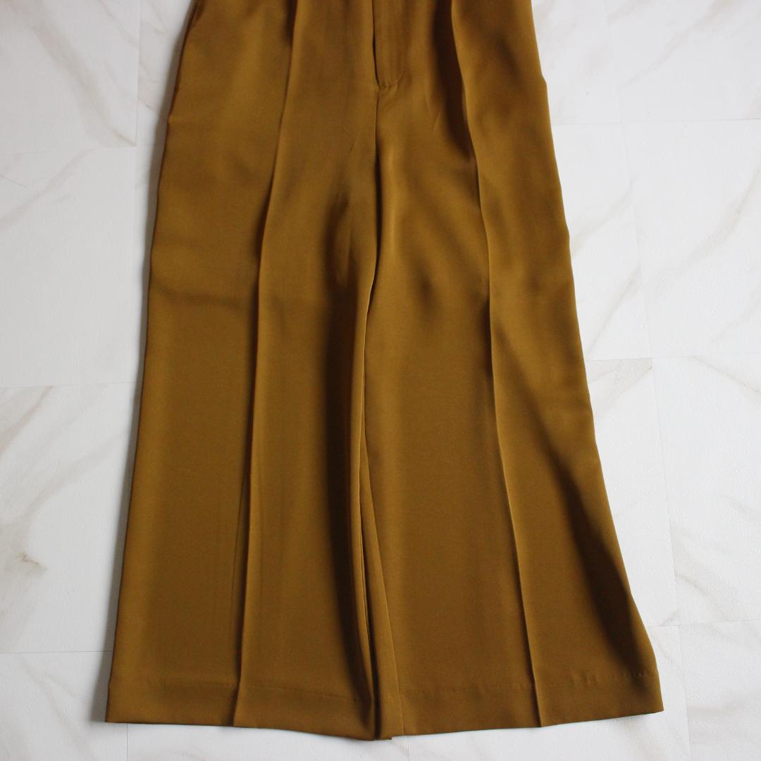 【極美品】AMERI VINTAGE サスペンダーパンツ Mサイズ ブロンズ