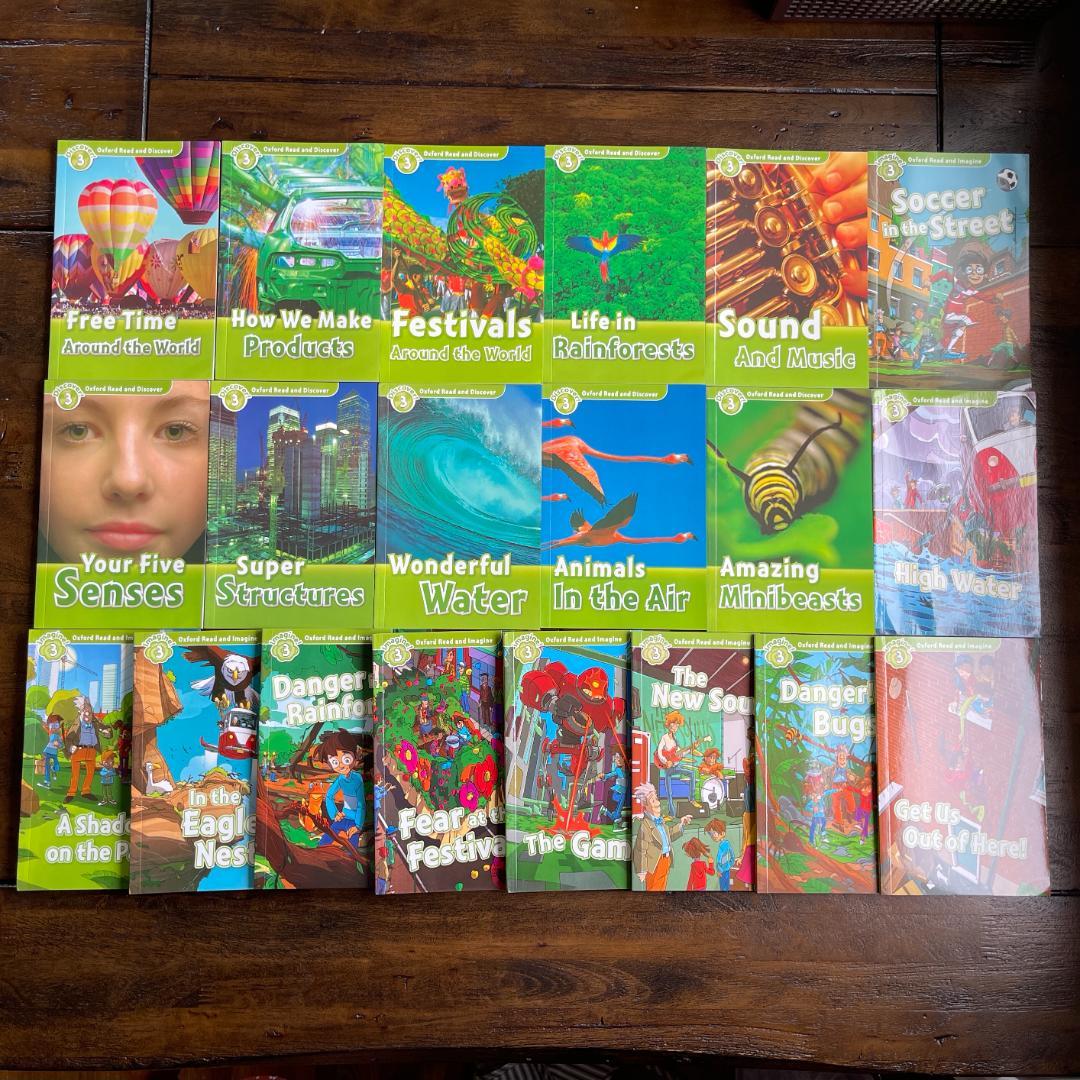 Oxford Read and Discover 108冊英語絵本