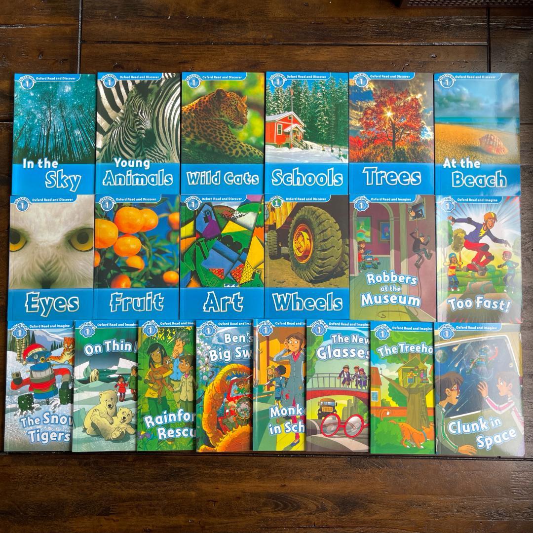 Oxford Read and Discover 108冊英語絵本