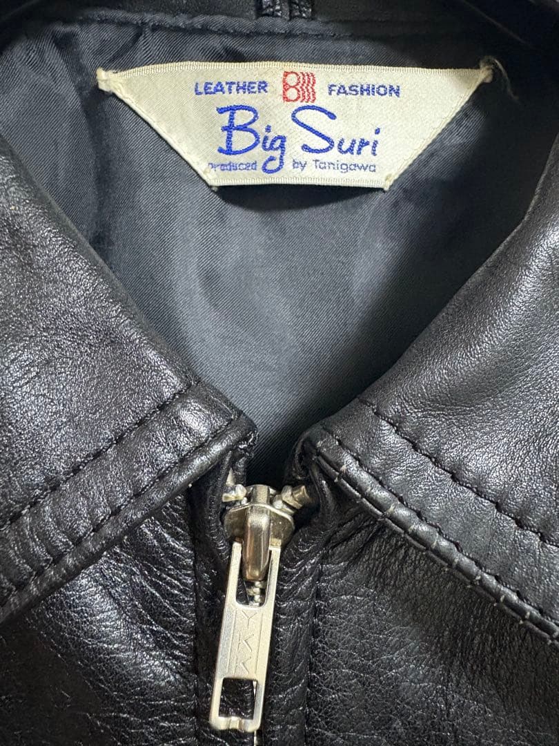 Black Leather Jacket ブラック レザージャケット