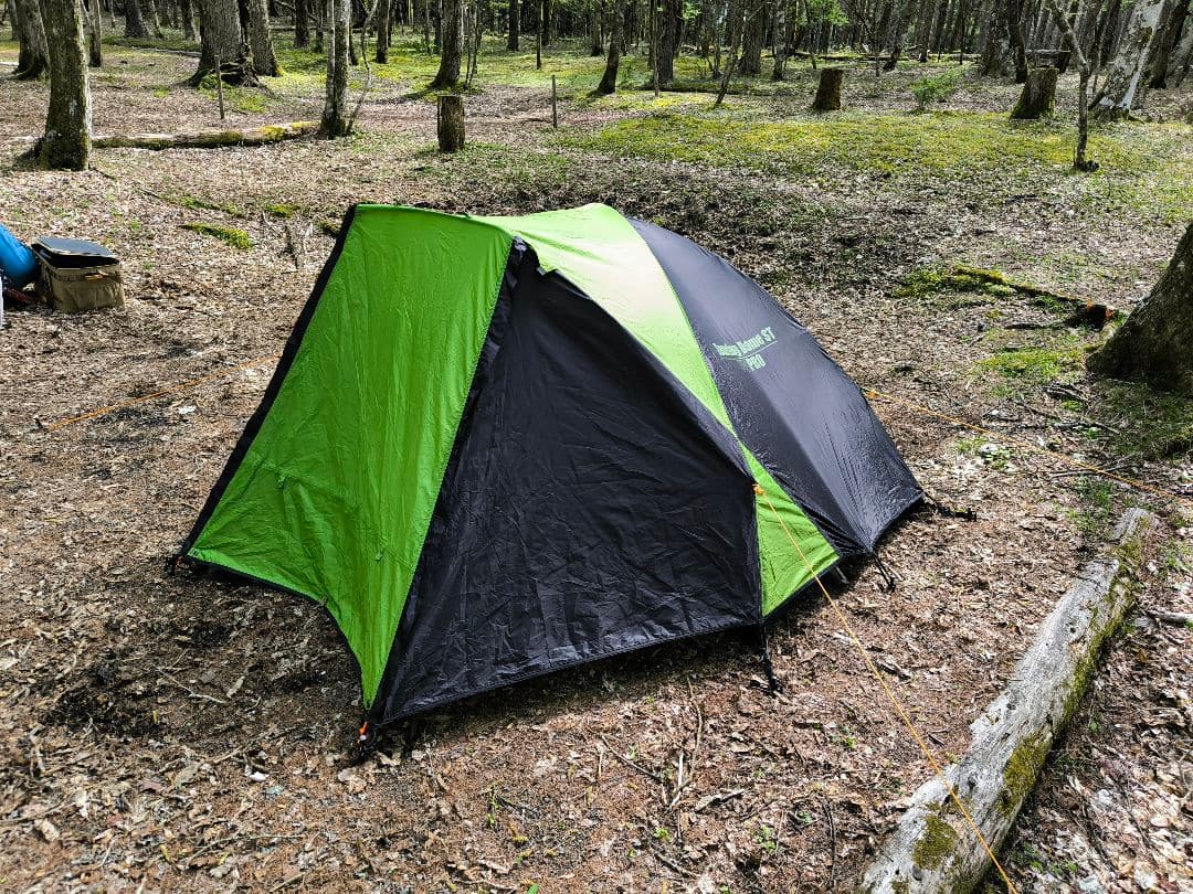 【美品☆使用2回】ColemanツーリングドームSTコールマンコンパクト緑カーキ