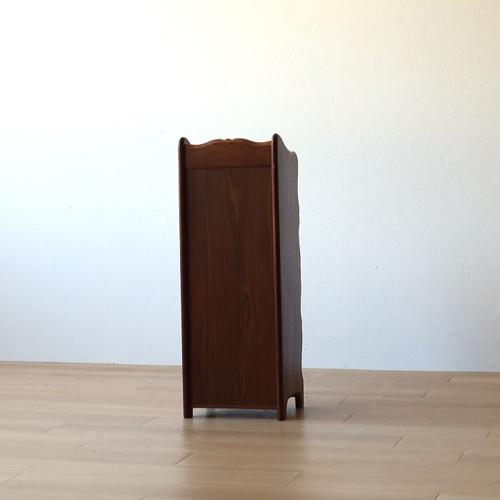 カリモク スリッパラック レトロ ヴィンテージ セン材
