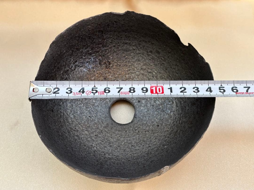 週末限定値下‼︎BOTANIZE GOUJIN新作「黒燻銀彩」浅鉢（新品、M）